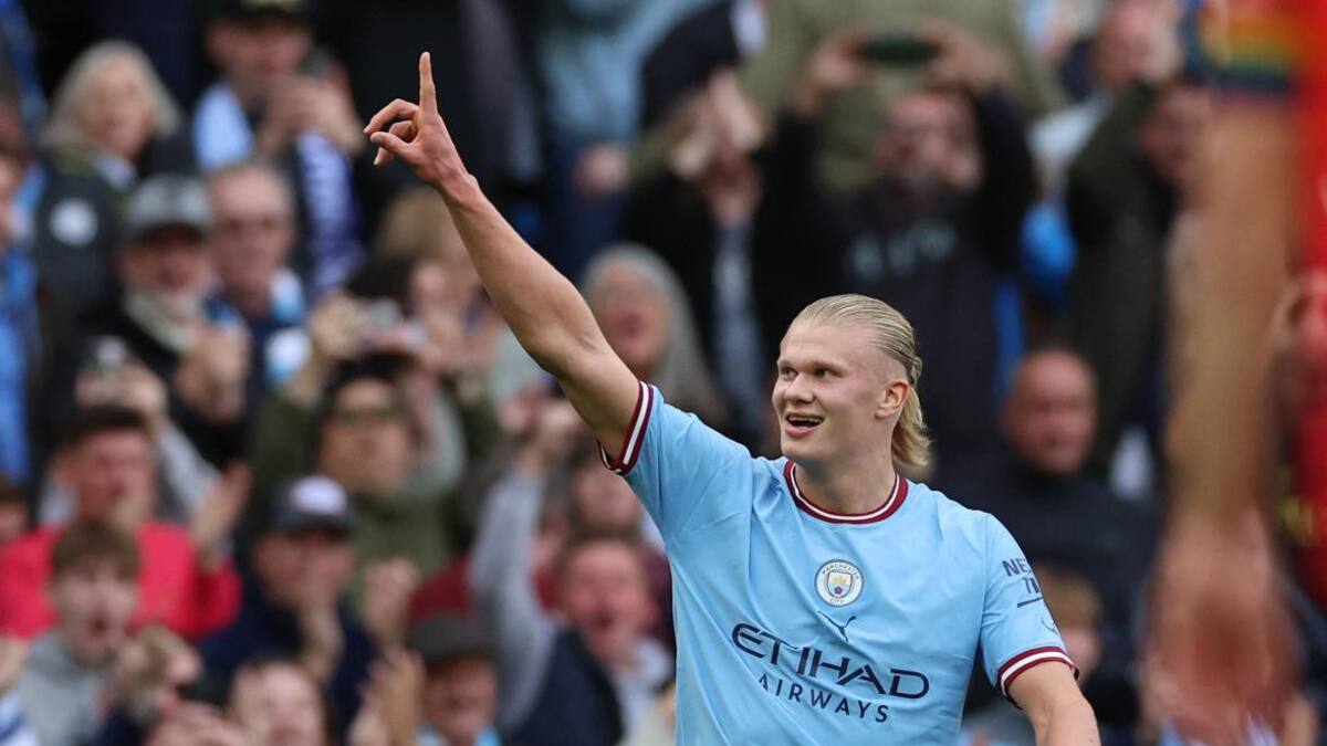 Haaland, Manchester City. Foto: REUTERS