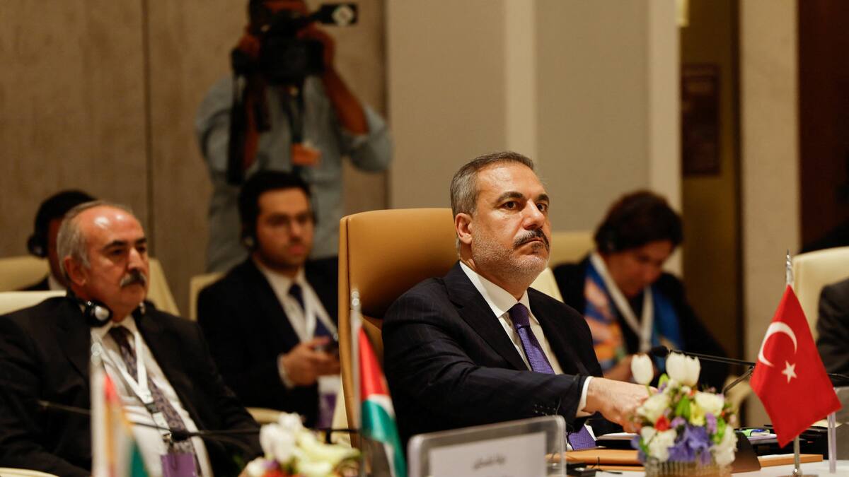 Hakan Fidan, ministro de Exteriores de Turquía. Foto: Reuters.