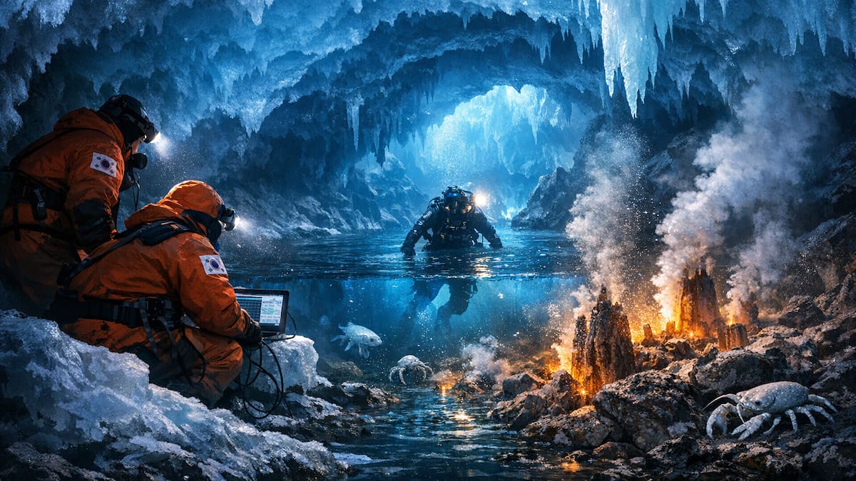 Bajo el hielo de la Antártida: científicos descubren un mundo “extremo” con aguas que alcanzan temperaturas imposibles