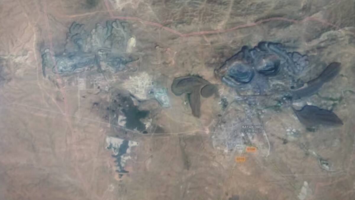 Hallazgo de energía en China. Foto: Google Maps