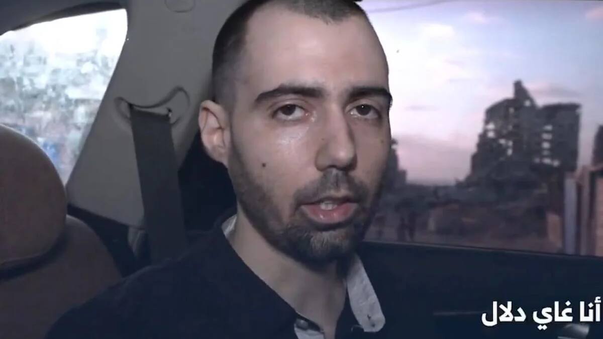 Hamás publicó un video con dos rehenes israelíes detenidos en Gaza.