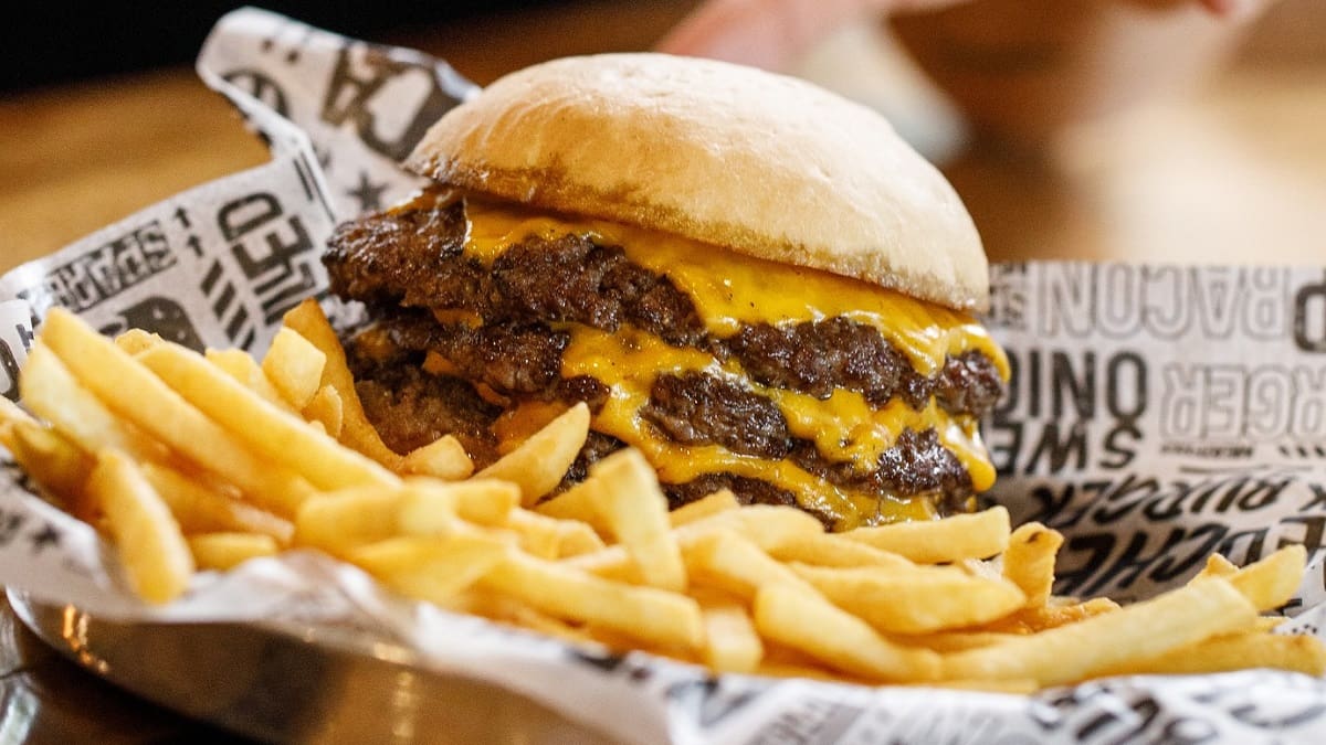 Hamburguesa de Big Pons.