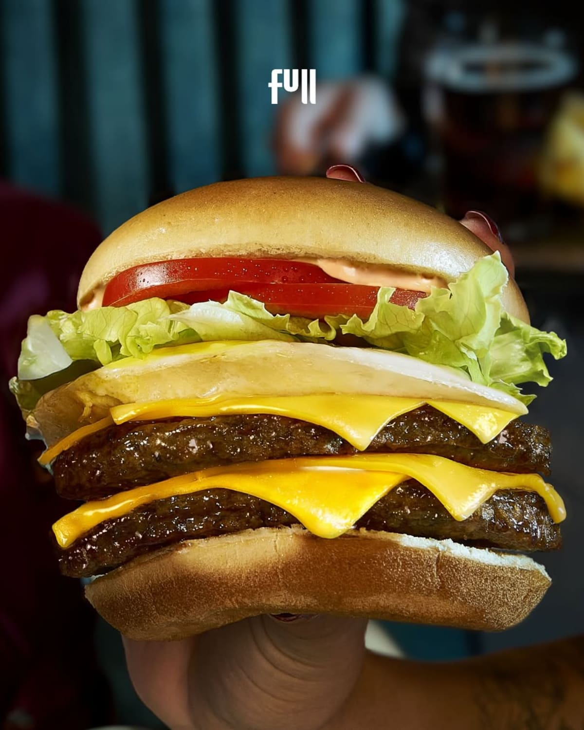 Hamburguesas de YPF Full.