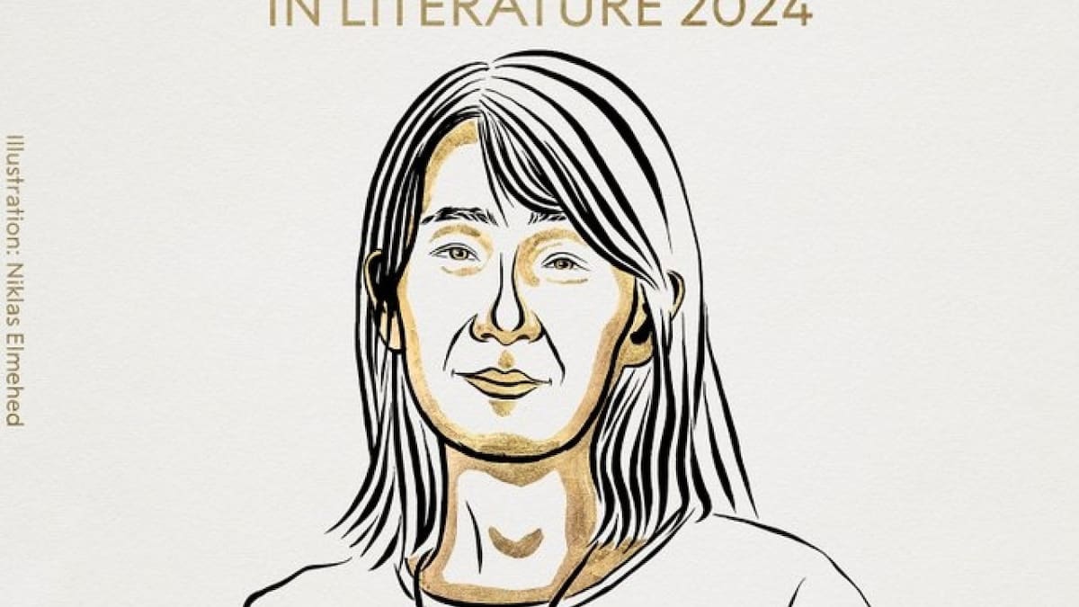Han Kang, ganaora del premio Nobel de Literatura. Fuente: @NobelPrize