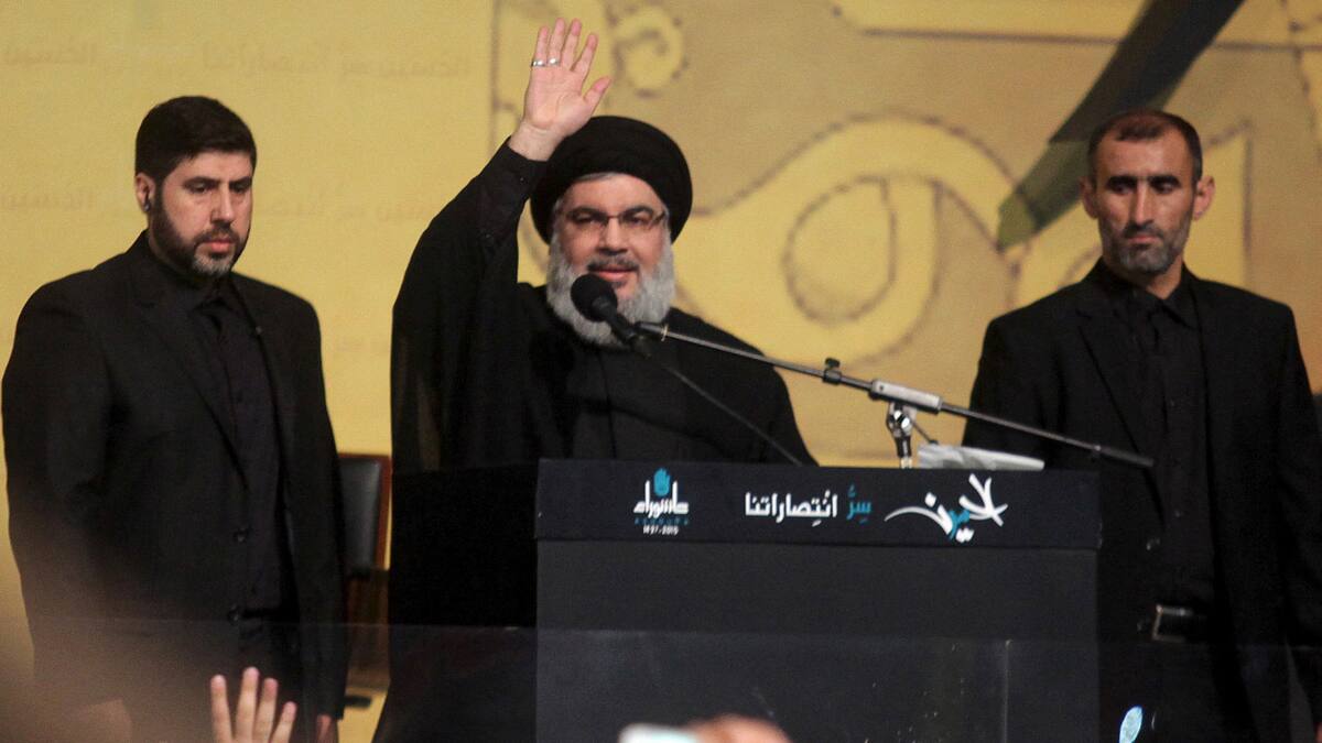 Hassan Nasrallah, líder de Hezbollah. Foto: Reuters.