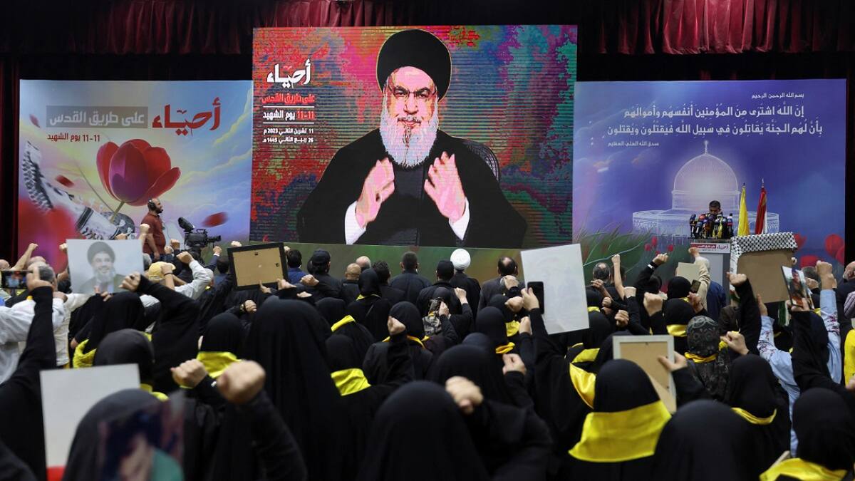 Hassan Nasrallah, líder de Hezbollah. Foto: Reuters.