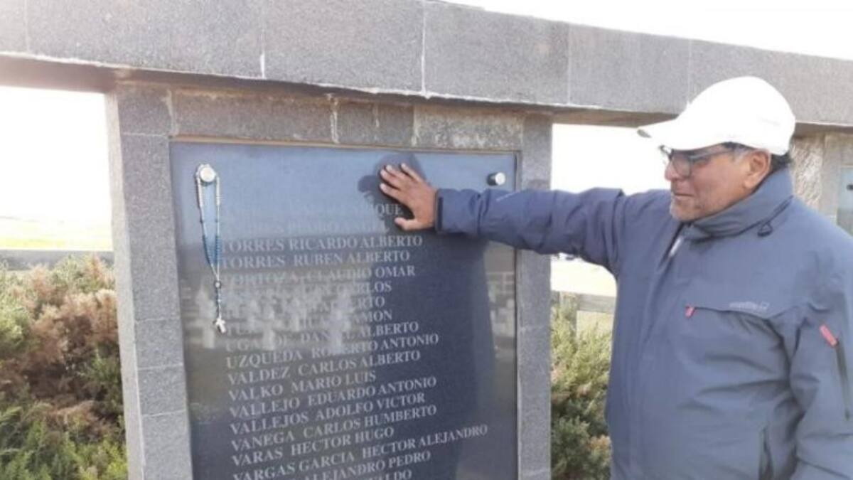 Héctor Naveda, exveterano. Foto: NA