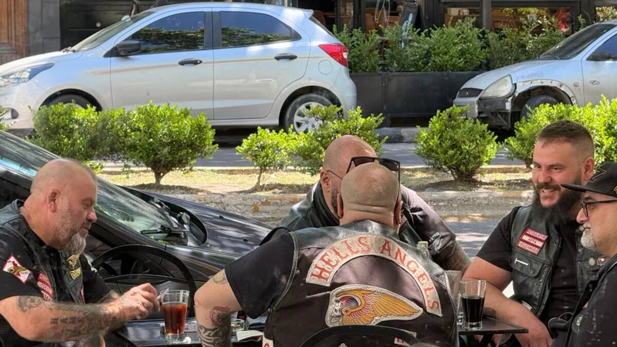 Invasión de motoqueros y alerta: ¿quiénes son los “Hells Angels” y por qué se reúnen en La Plata?