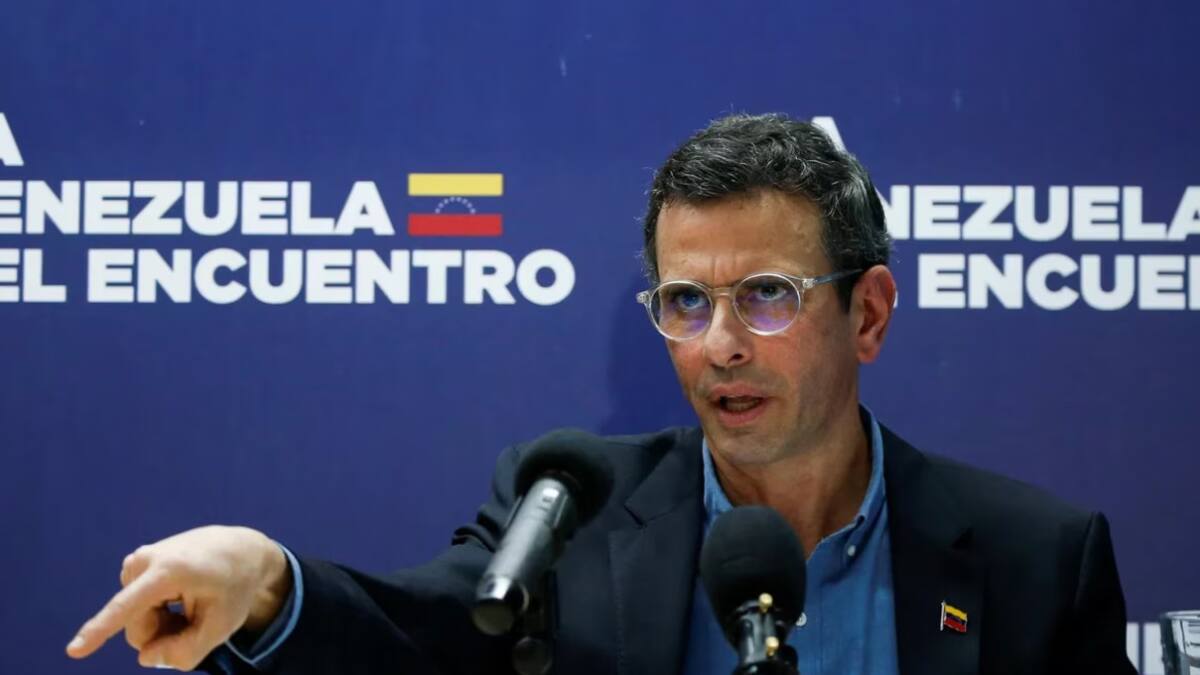 Henrique Capriles, Venezuela. Foto: Reuters