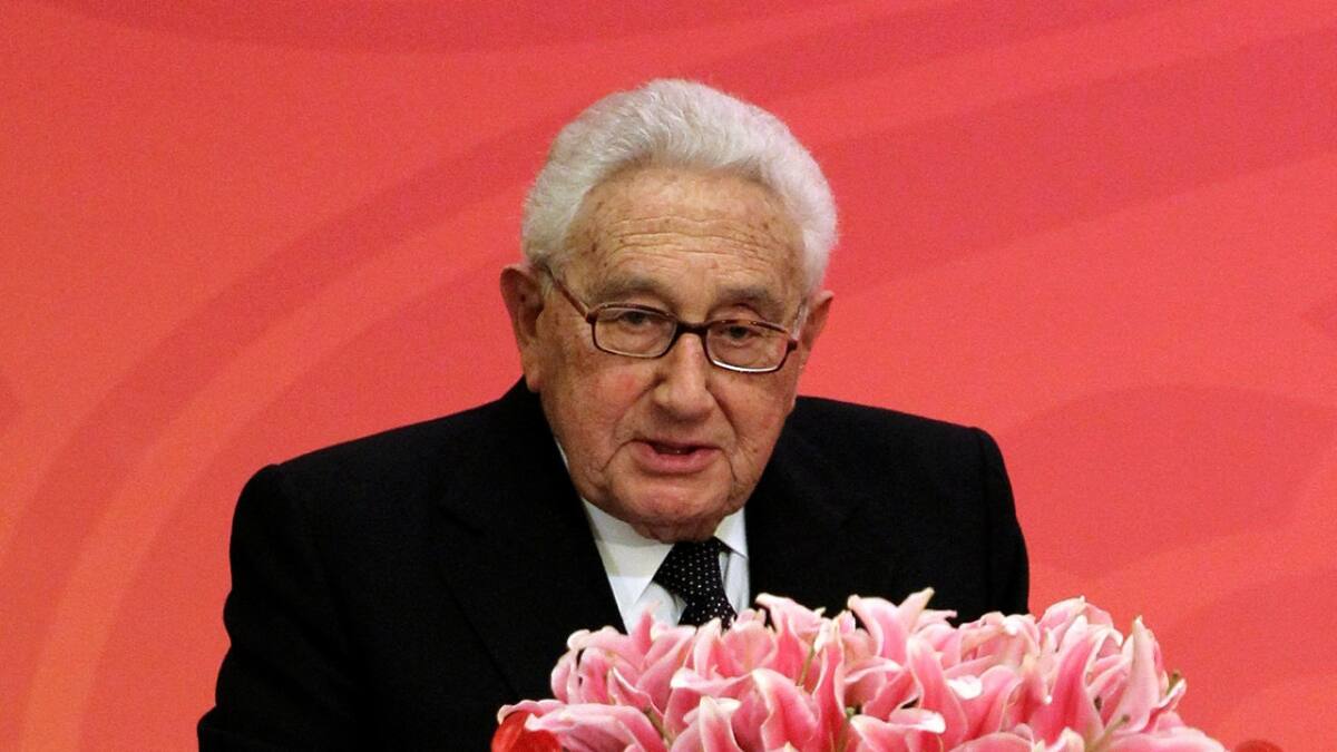 Henry Kissinger. Foto: Reuters.