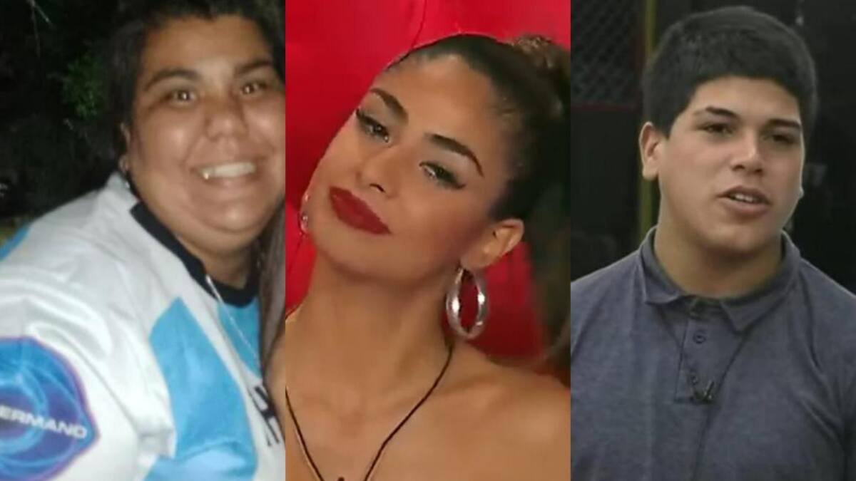 Hermana de Thiago, Daniela y Thiago. Fotos: captura.