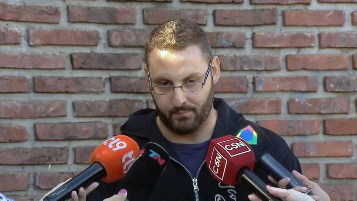 Hernán, hombre que corrió grua y casi mata a un operario en Vicente López