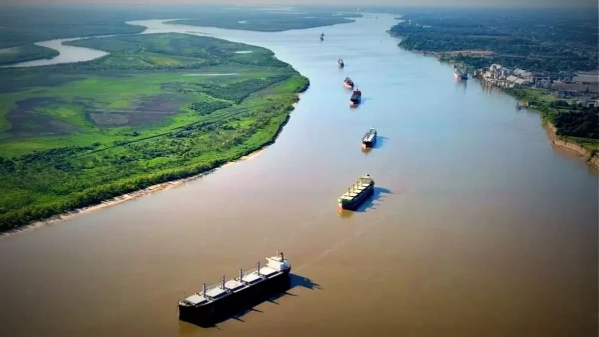 El corredor fluvial más estratégico de Sudamérica: cuál es la hidrovía que conecta 5 países y está en la mira de China y EE.UU.