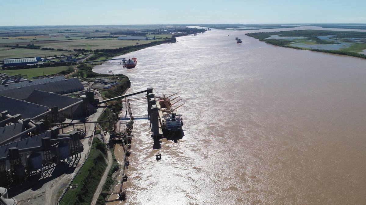 Hidrovía Paraguay-Paraná. Foto: NA