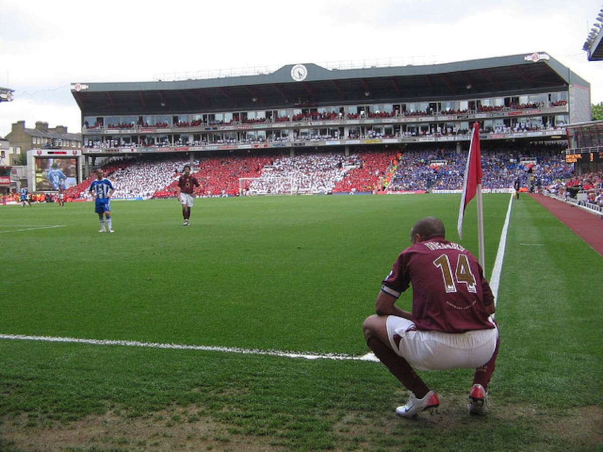 El antiguo estadio del Arsenal, telón de fondo de la investigación secreta