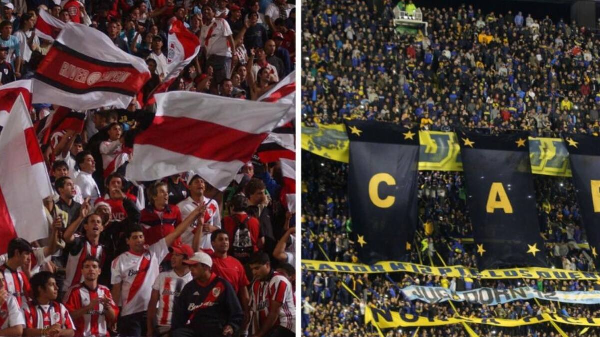 Hinchas de River y de Boca