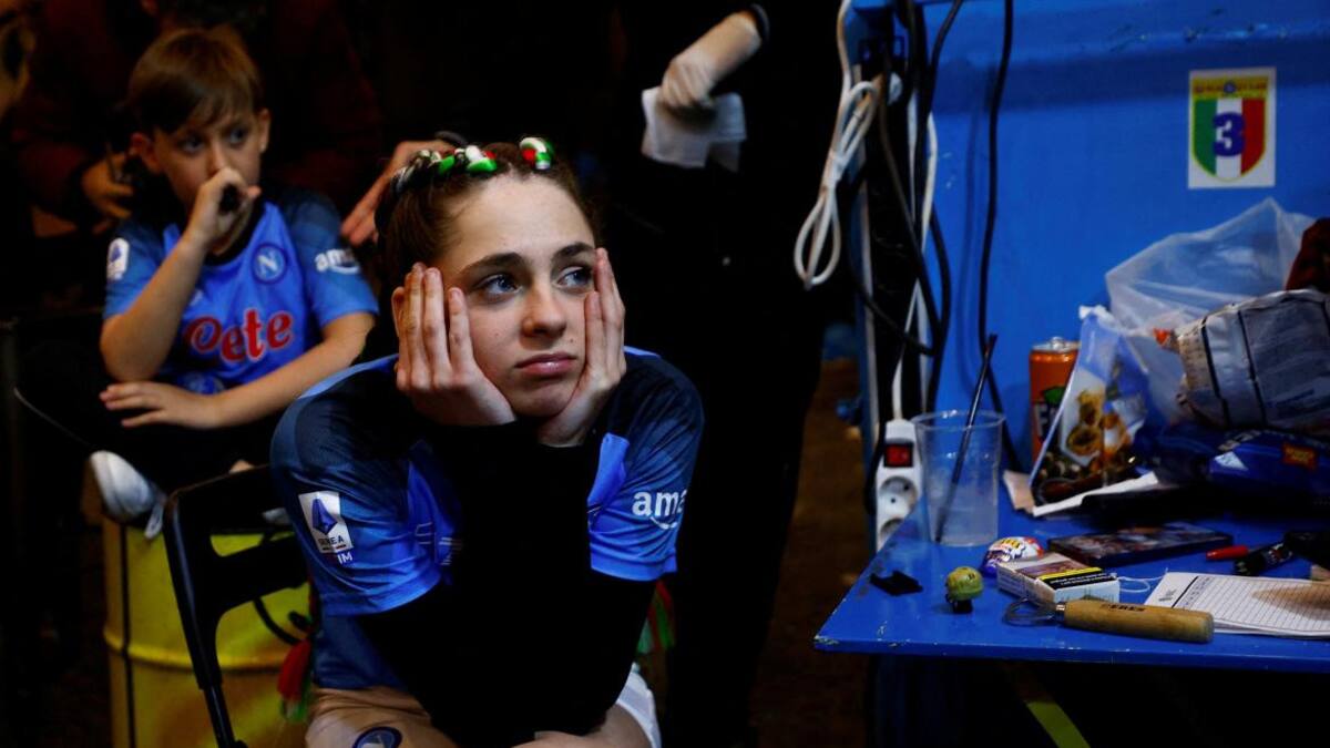 Hinchas del Napoli, Serie A. Foto: Reuters