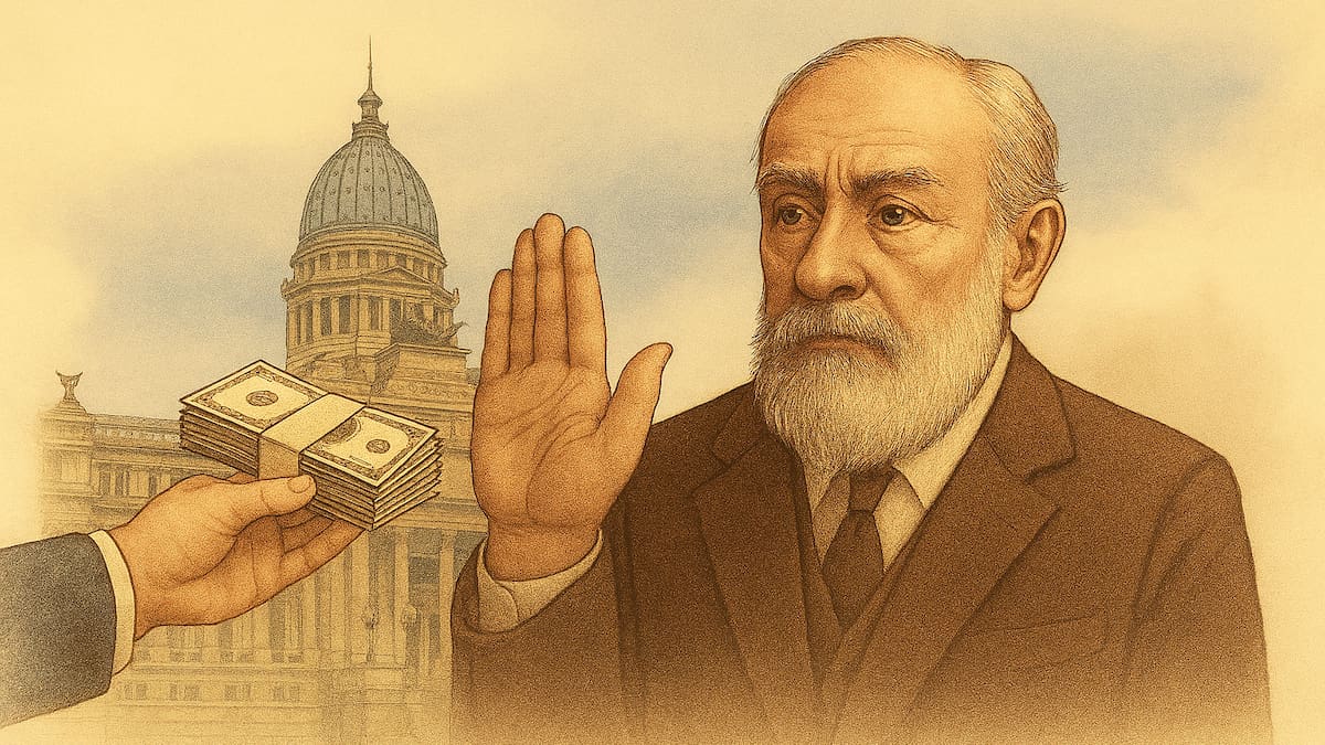 Primera jubilación de privilegio: el político que la rechazó por considerar “inmoral” cobrarle al pueblo