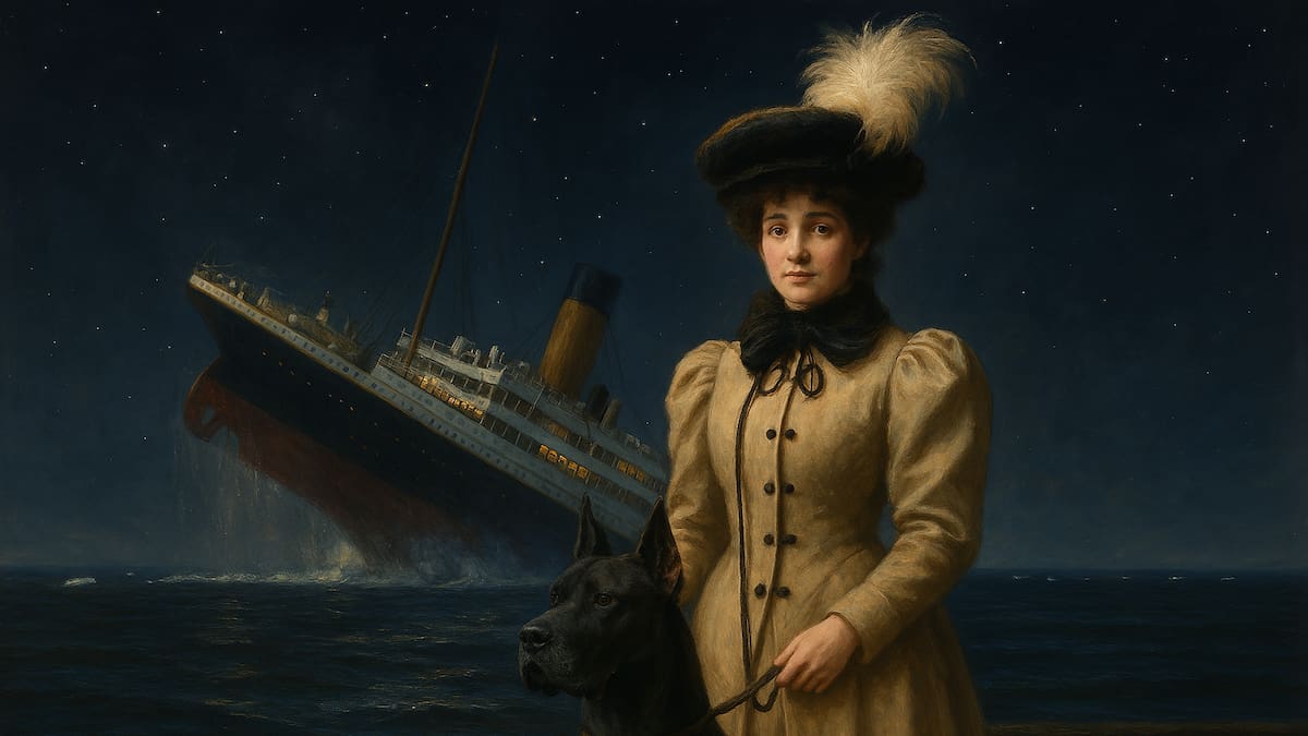Titanic: la conmovedora historia de Ann Elizabeth Isham, la pasajera que eligió morir con su querido perro
