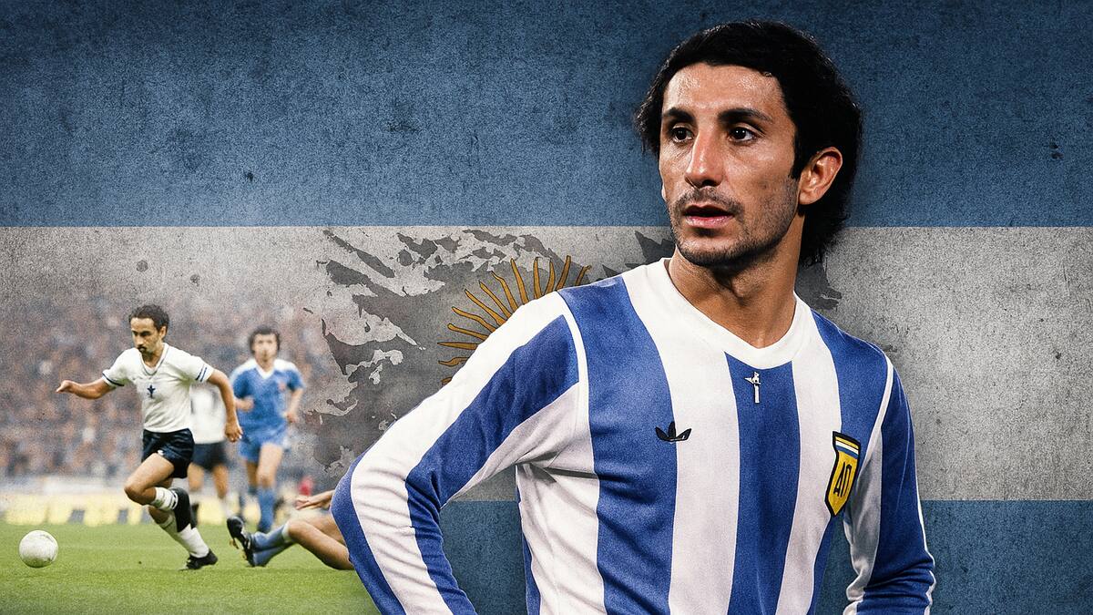 Era amado por los hinchas ingleses, pero la Guerra de Malvinas cambió su destino: el ídolo argentino que se fue a Francia en 1982