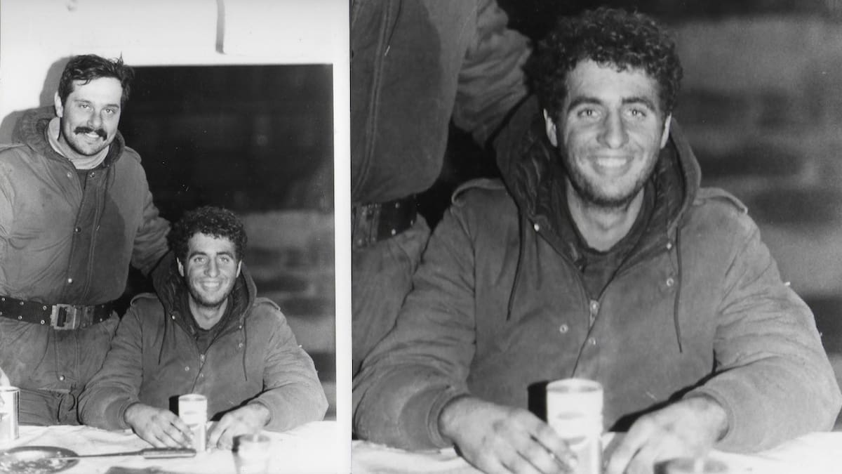 La foto de Rubén Rada en Malvinas que estuvo perdida 44 años y reapareció tras su muerte