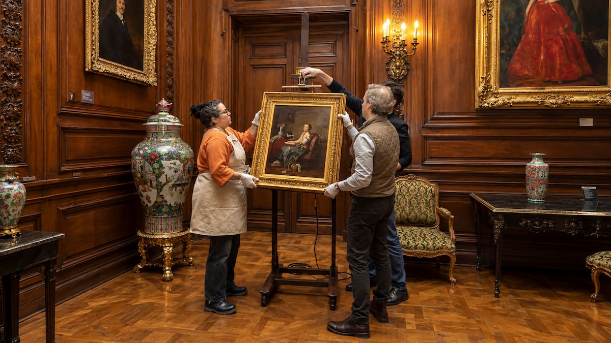 Estuvo oculta durante 150 años: exhiben por primera vez una pintura inédita de San Martín en Argentina