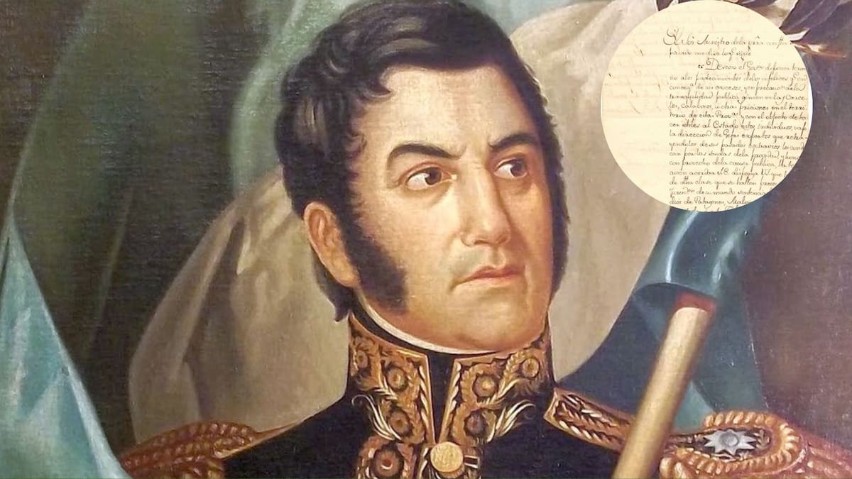 La carta de San Martín que menciona a las Islas Malvinas y revela un dato clave de la historia argentina