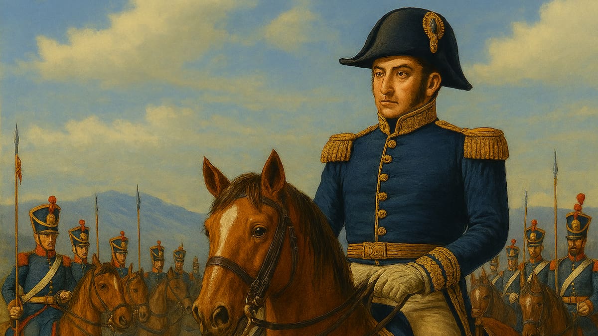San Martín y sus granaderos