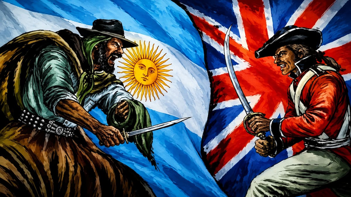 Era gaucho, desafió a los británicos en Malvinas y se convirtió en un símbolo argentino