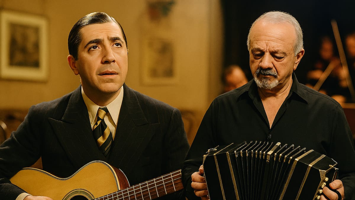 La historia secreta entre Piazzolla y Gardel: el encuentro que cambió el tango y el “no” que le salvó la vida