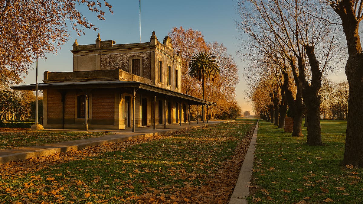 Nació con el tren y sobrevivió al olvido: el pueblo a menos de dos horas de CABA con bares centenarios