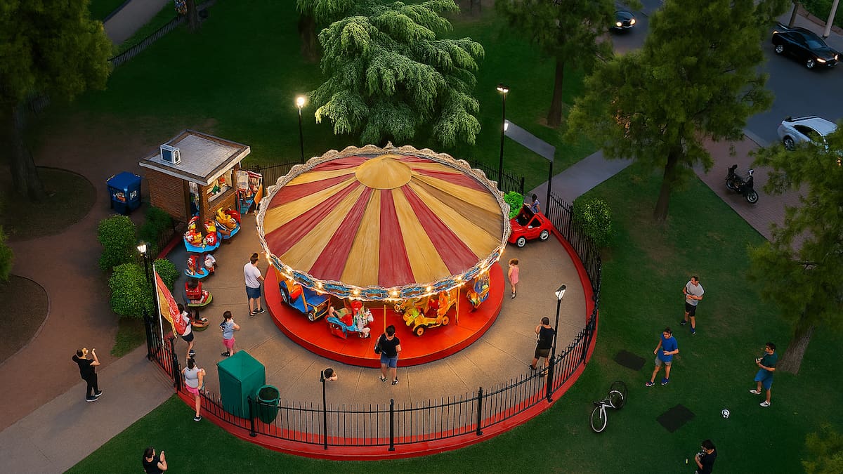 Infancia intacta: dónde está la calesita más antigua de CABA y quién es Tito, el hombre que mantiene su legado