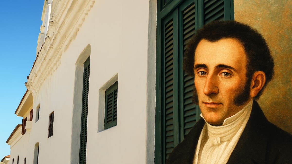 Una de las últimas casas coloniales está en San Telmo: la habitó un famoso poeta y artillero