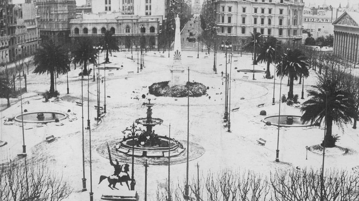 Buenos Aires bajo cero: de 1918 a 2025, los inviernos que congelaron la Ciudad