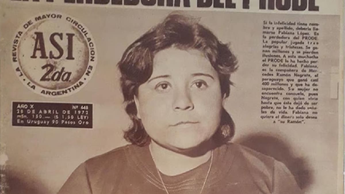 El Prode, Negrete y Fabiana: la historia del primer millonario que terminó en escándalo nacional