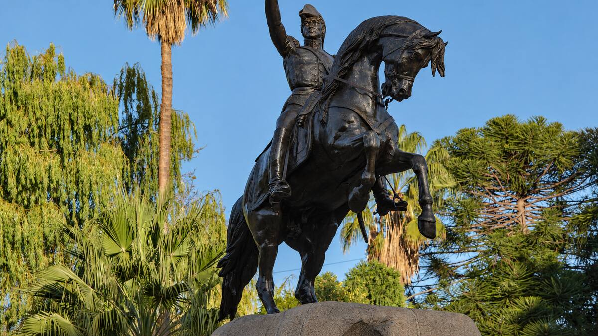 Monumento a San Martín en Mendoza