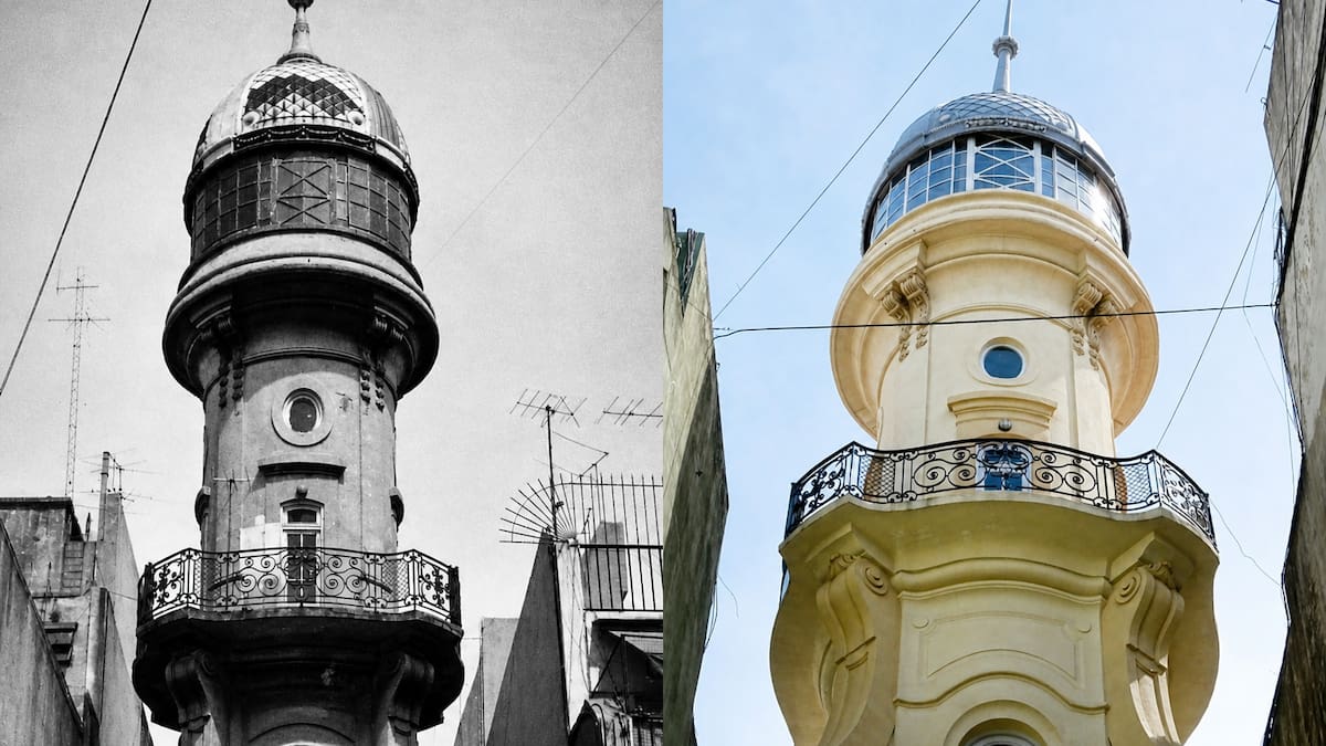 El palacio oculto de Buenos Aires que tuvo un observatorio astronómico y quedó atrapado entre edificios modernos