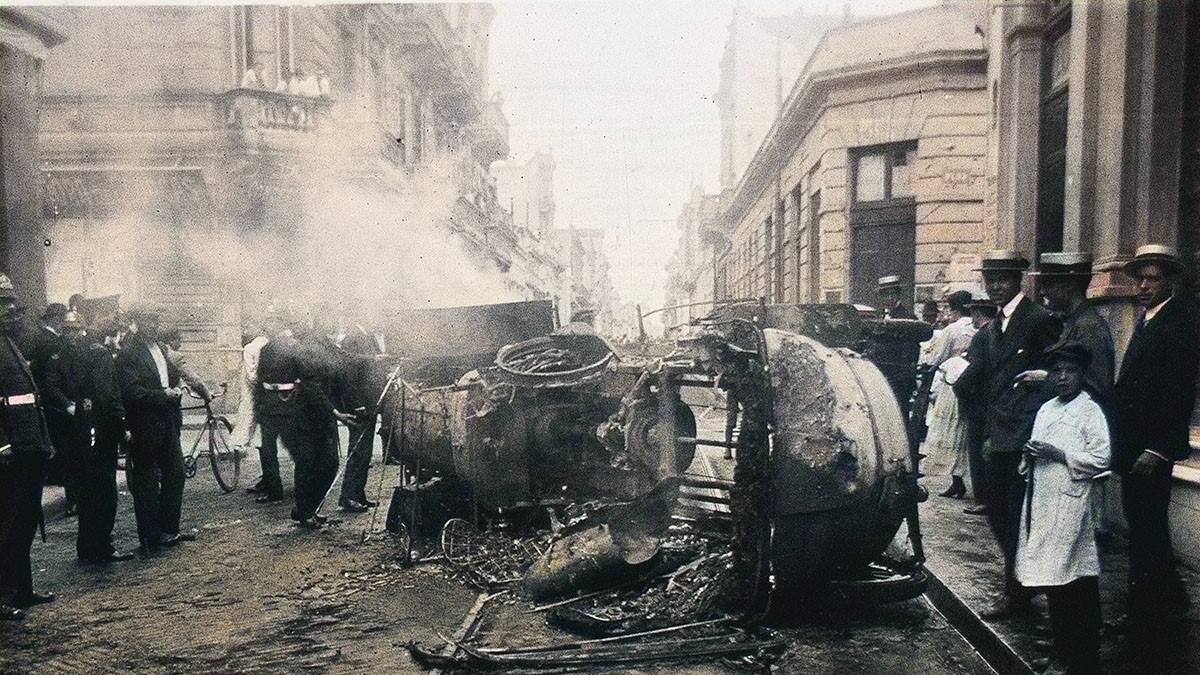 La "Semana Trágica" dejó 700 muertos
