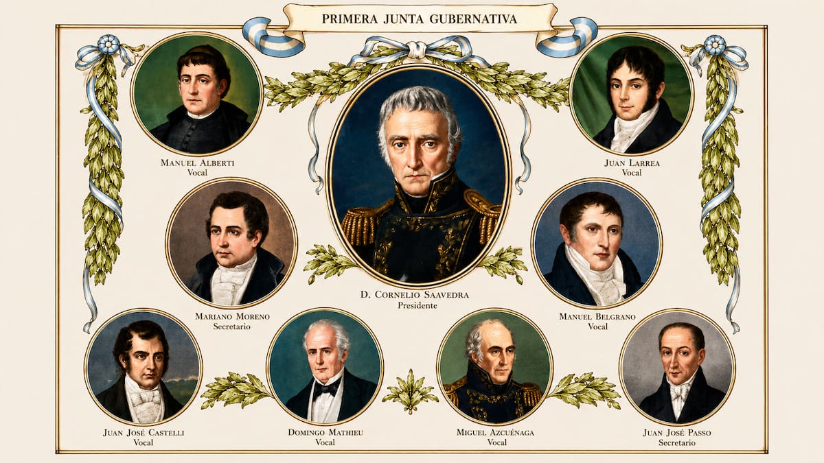 ¿Dónde están enterrados los miembros de la Primera Junta? El “mapa funerario” de Mayo, entre mausoleos, iglesias y dos misterios abiertos