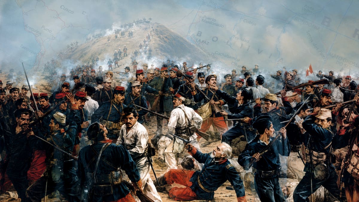 La feroz guerra sudamericana que dejó a Bolivia sin salida al mar: peleó un presidente argentino