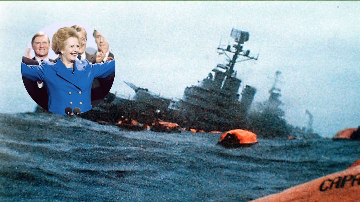 Margaret Thatcher y el hundimiento del ARA General Belgrano: el crimen de guerra que marcó para siempre la Guerra de Malvinas