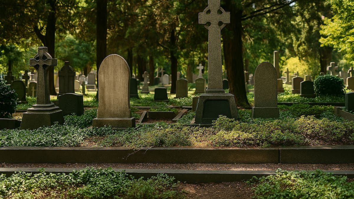 Las lápidas que quedaron sin cuerpos