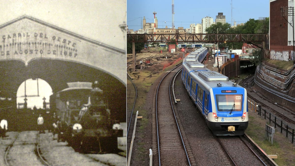 La historia del Tren Sarmiento