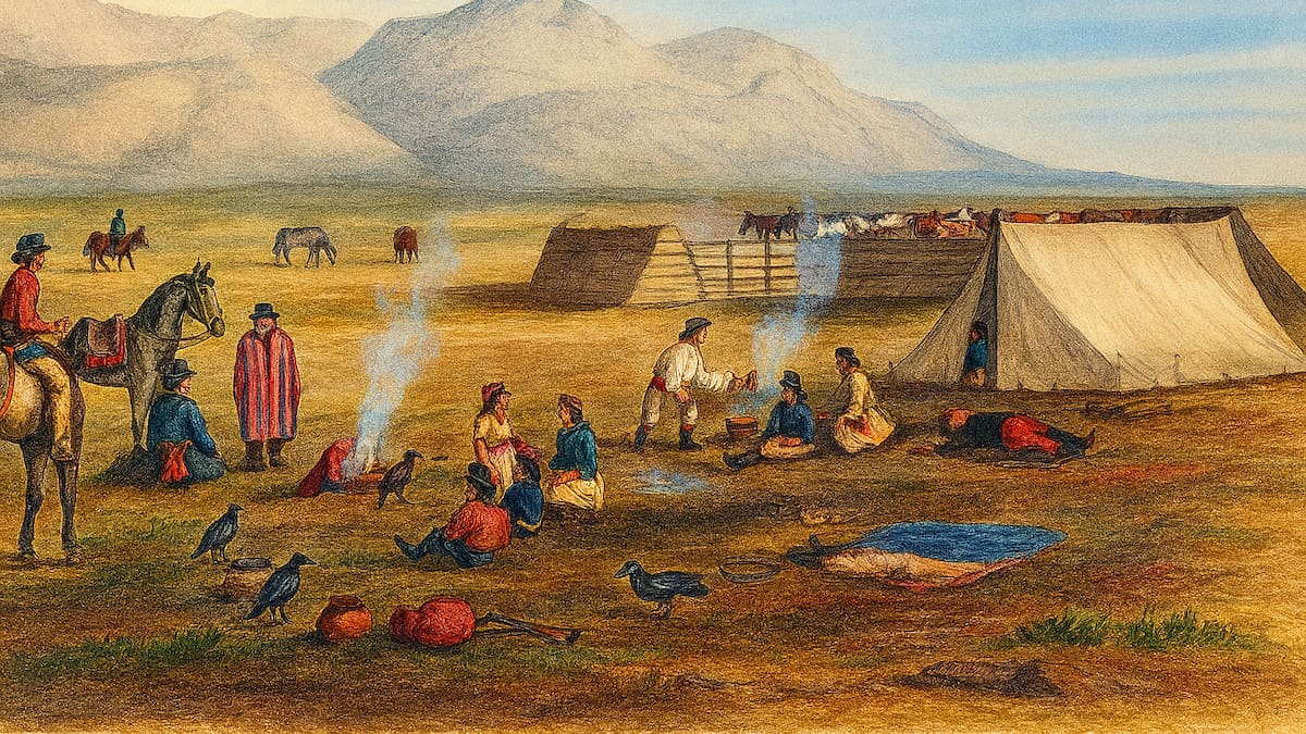 Malvinas en 1833