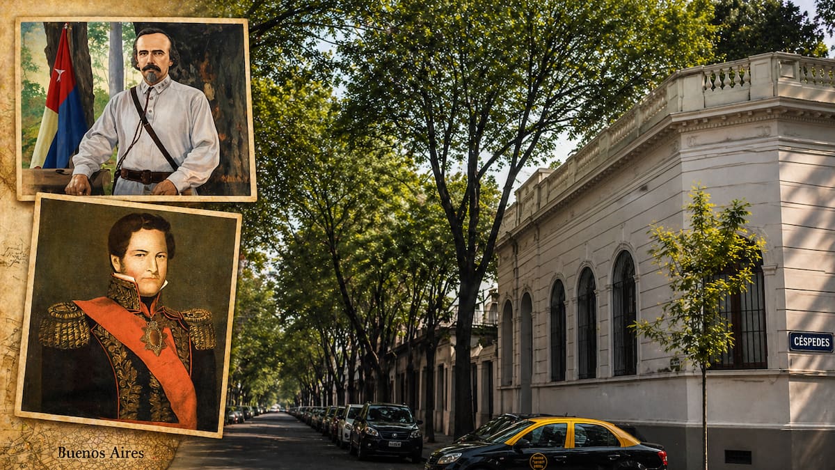 Buenos Aires no tiene una calle para Rosas, pero sí para un “Padre de la Patria” que no era argentino