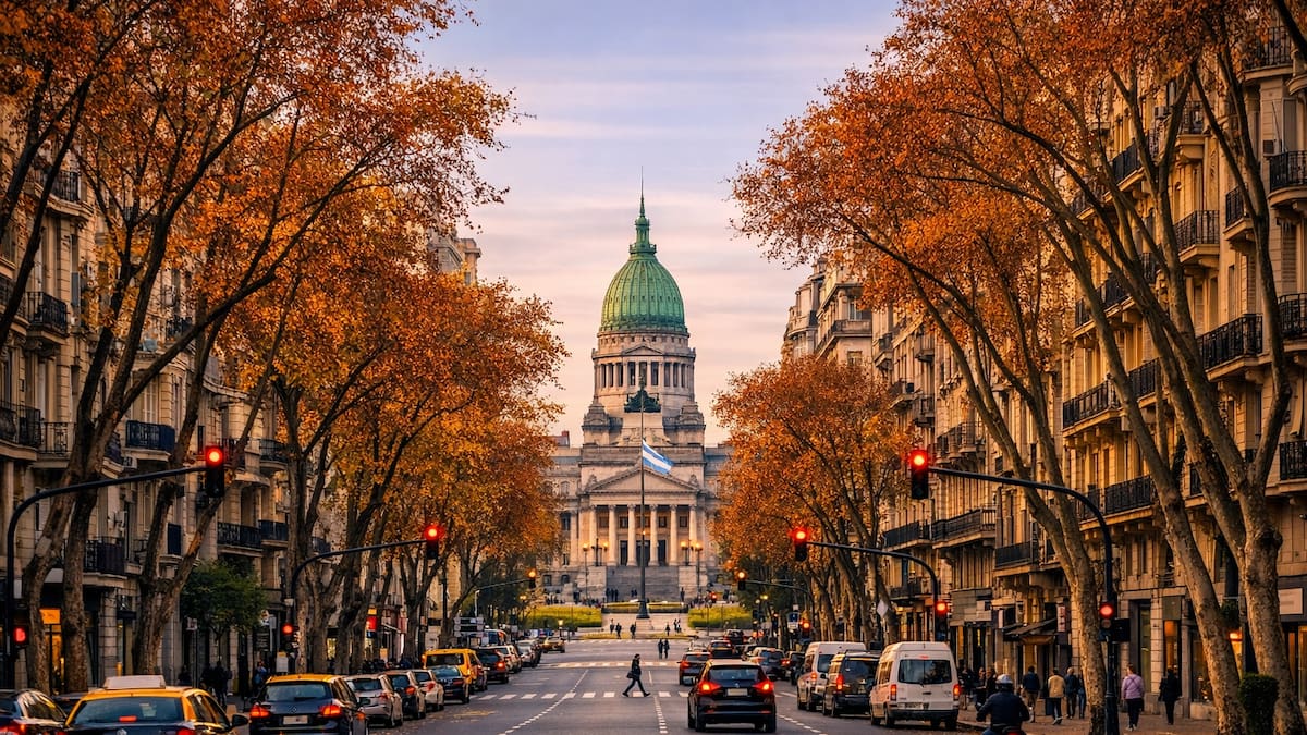 Elegida entre las más imperdibles del mundo: la primera avenida de CABA que guarda los secretos del poder