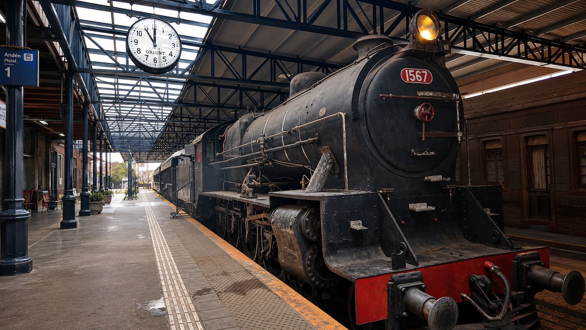 A metros de Retiro, la cápsula del tiempo que explica cómo el tren construyó la Argentina