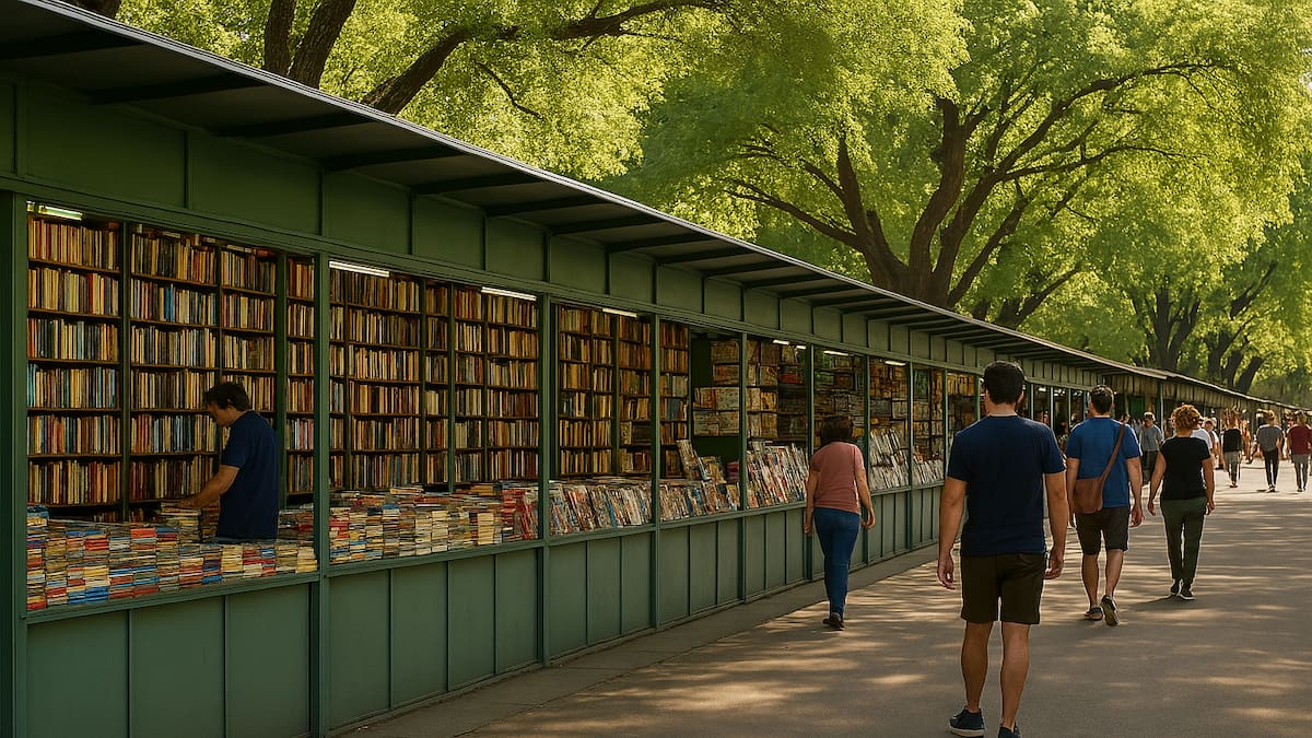 Empezó hace más de 70 años como canje de revistas y hoy es una de las ferias de libros más importantes de Buenos Aires