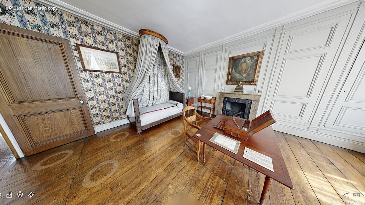 Casa de San Martín en Francia