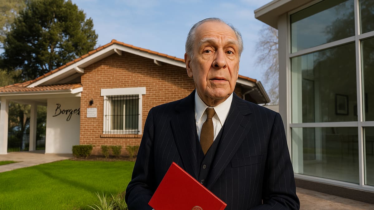 La historia de Casa Borges, el refugio del escritor que hoy funciona como museo y se puede llegar en tren desde CABA